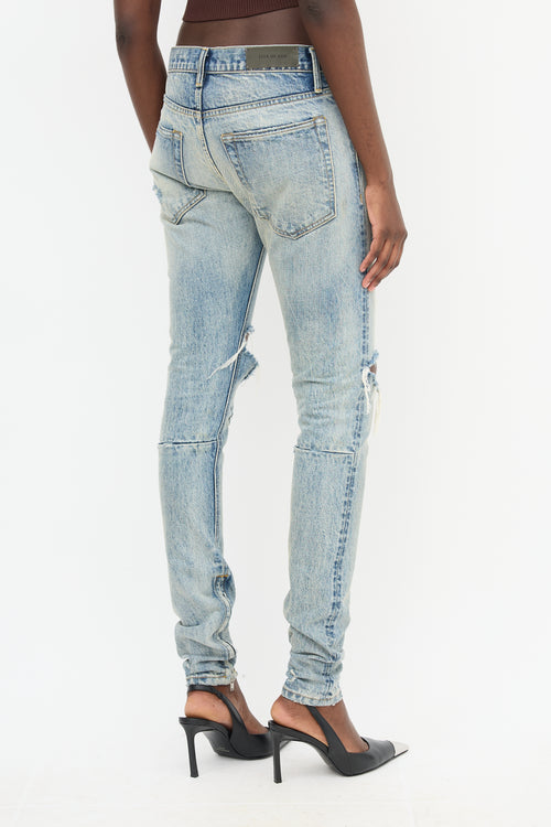 Fear of God Distressed Slim Jeans