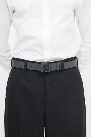 Fendi Leather FF Belt