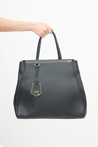 Fendi Leather 2Jours Large Bag