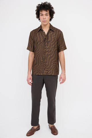 Fendi Silk FF Shirt