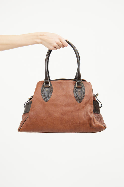 Fendi Brown Medium Du Jour Bag