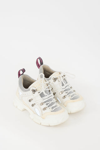 Gucci White Flashtrek Chunky Sneaker