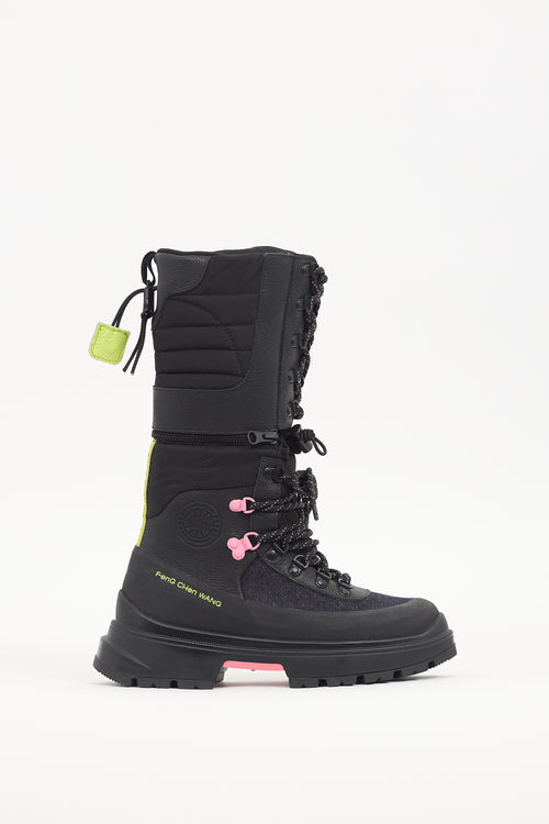 Canada Goose X Feng Chen Wang Black 
Navy Journey Boot