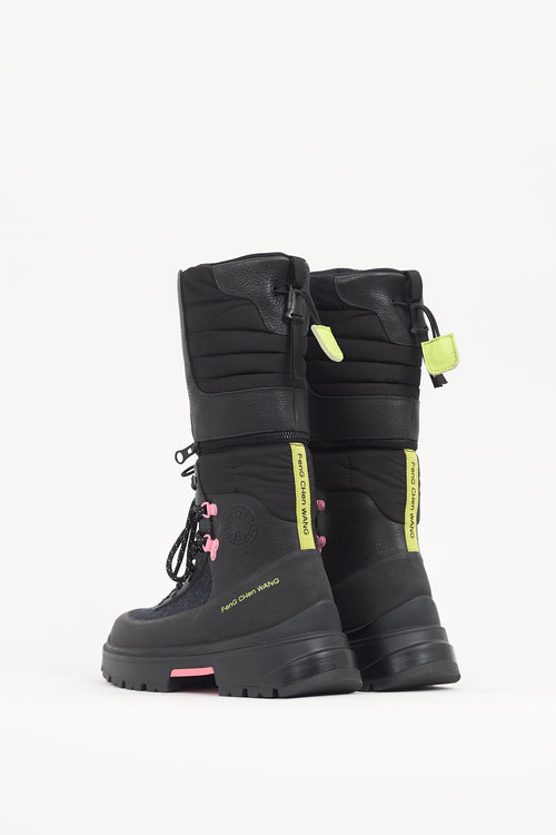 Canada GooseX Feng Chen Wang Black 
Navy Journey Boot