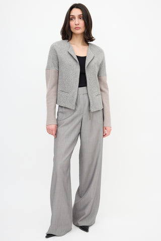 Fabiana Filippi Knit Sleeve Jacket