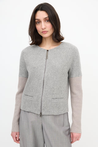 Fabiana Filippi Knit Sleeve Jacket