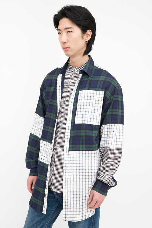 Faith Connexion Multi Plaid Shirt