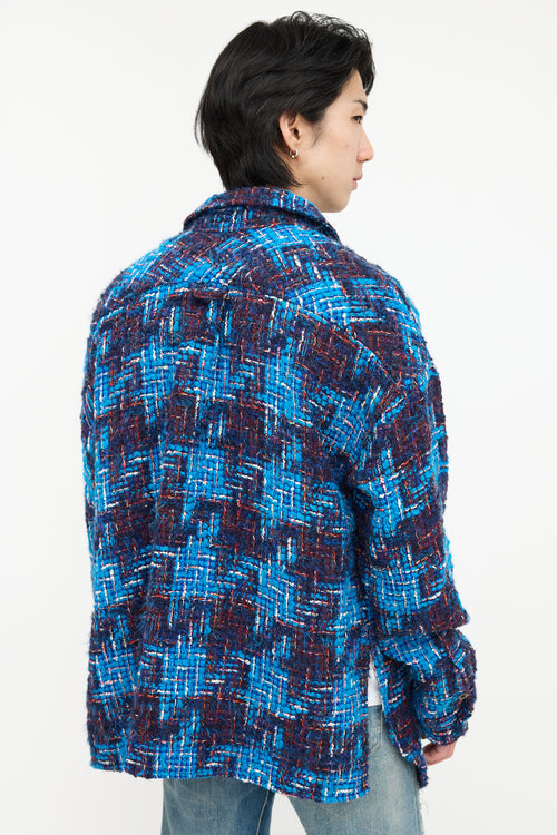 Faith Connexion Tweed Checked Shirt