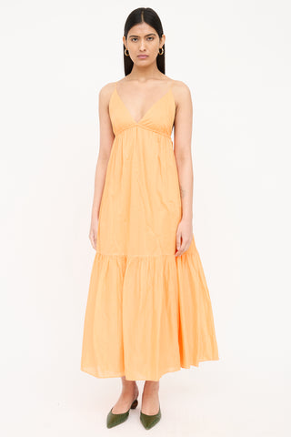 Faithfull the Brand Sleeveless Flowing Tie Dress