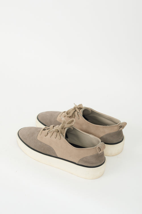 Fear of God Grey 
Beige Suede 101 Sneaker