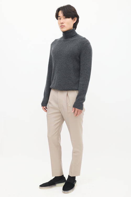 Fear Of God Beige Wool 
Mohair Eternal Trouser