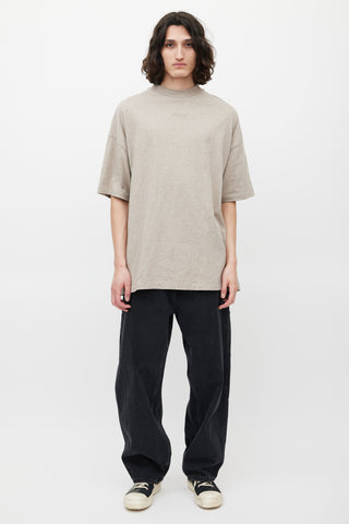 Fear of God Brown Oversized T-Shirt