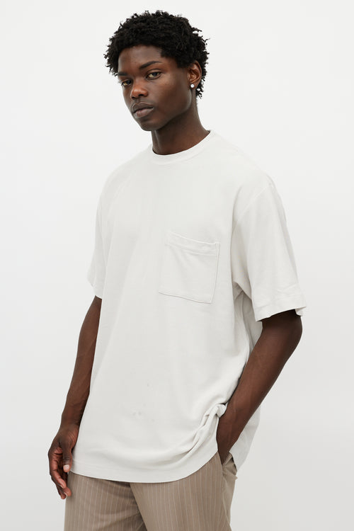 Fear of God Cream Knit Pocket T-Shirt