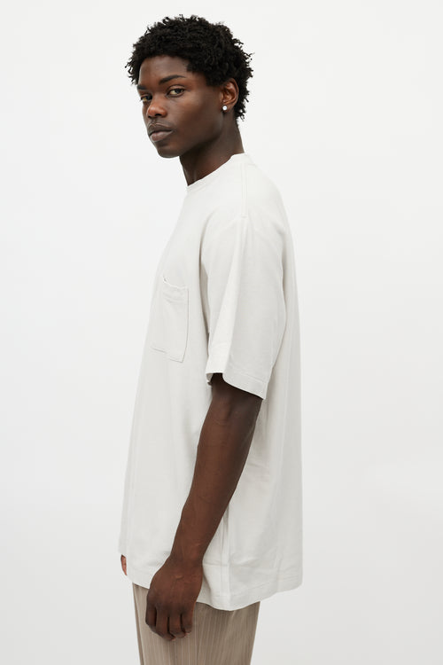 Fear of God Cream Knit Pocket T-Shirt