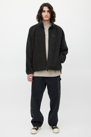 Fear of God Grey Fleece Jacket