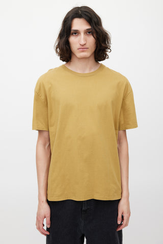 Fear of God Mustard Logo T-Shirt