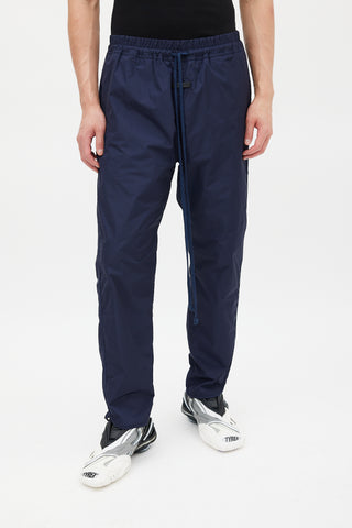 Fear of God Navy Nylon Drawstring Jogger