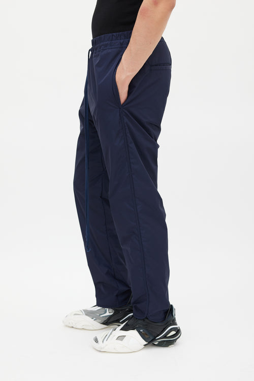 Fear of God Navy Nylon Drawstring Jogger