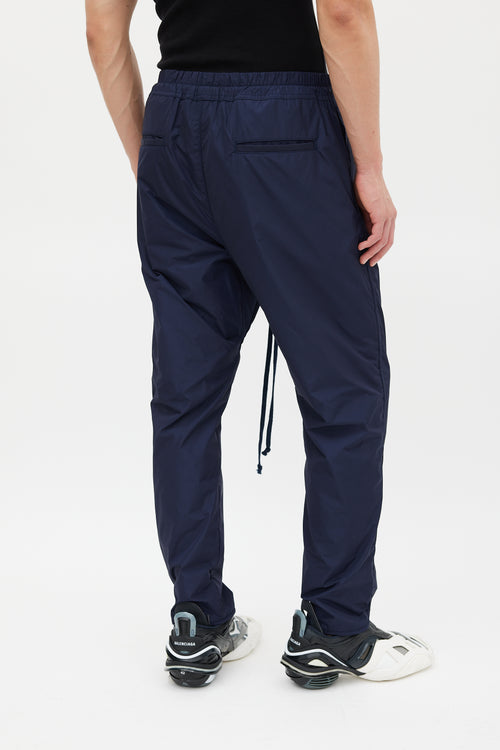 Fear of God Navy Nylon Drawstring Jogger