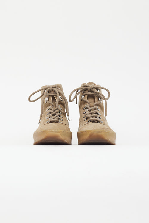 Fear Of God Brown Nubuck Hiking Boot