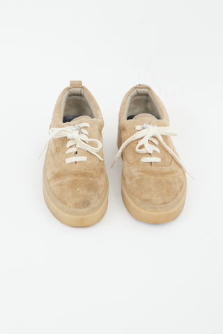 Fear of God Brown Distressed Suede Sneaker