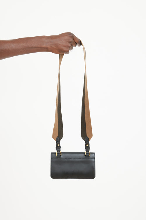 Fendi Black 
Multicolour Leather Baguette Bag