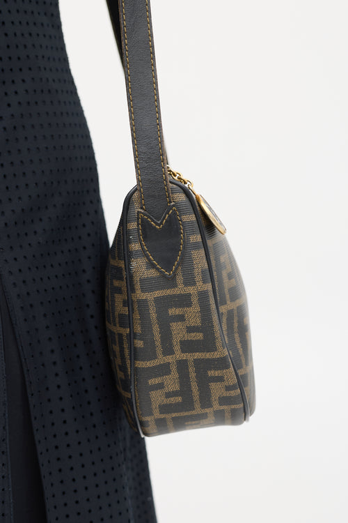 Fendi Brown Monogram Crossbody Bag