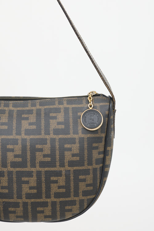 Fendi Brown Monogram Crossbody Bag