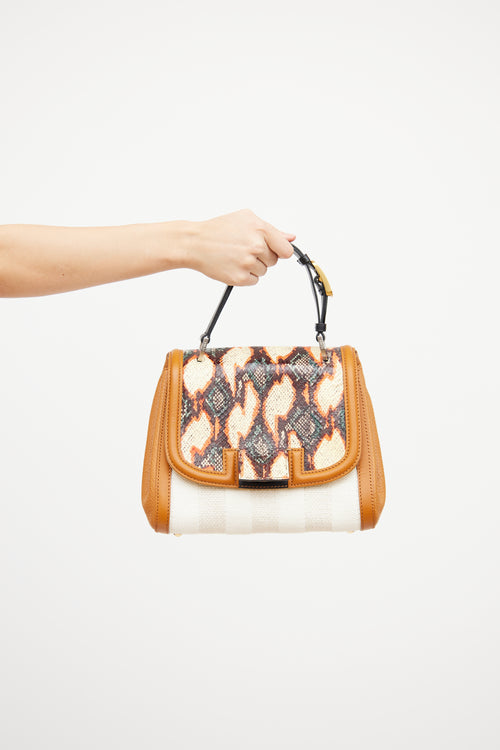 Fendi Multi Embossed Silvana Bag