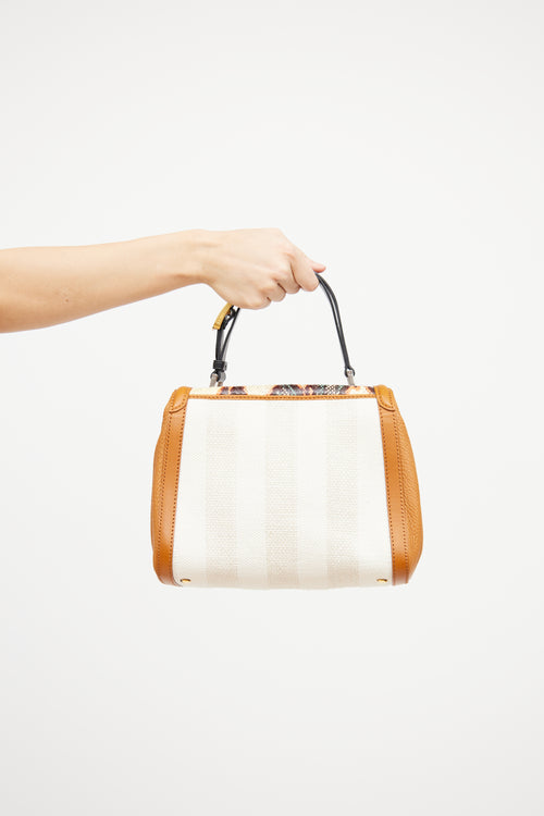 Fendi Multi Embossed Silvana Bag