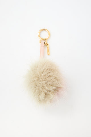 Fendi Fur Pom Pom Charm