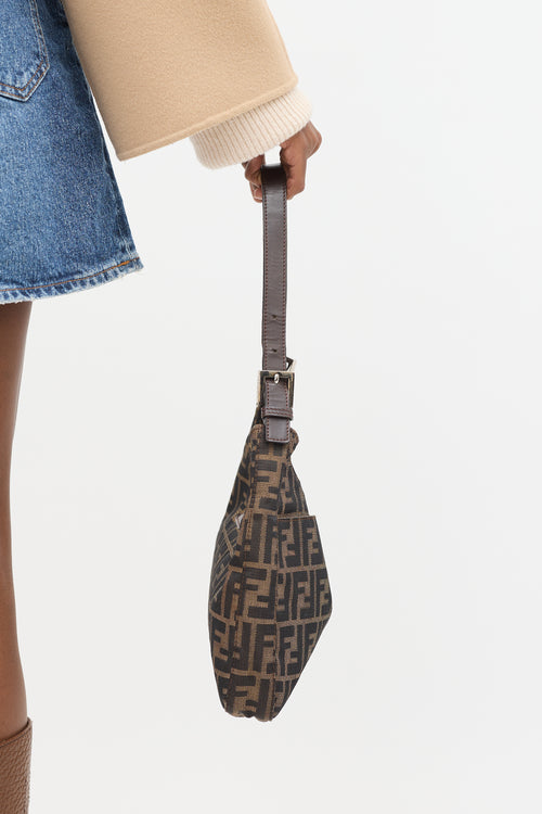 Fendi Jacquard FF Monogram Shoulder Bag