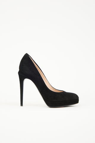 Fendi Suede FF Pump