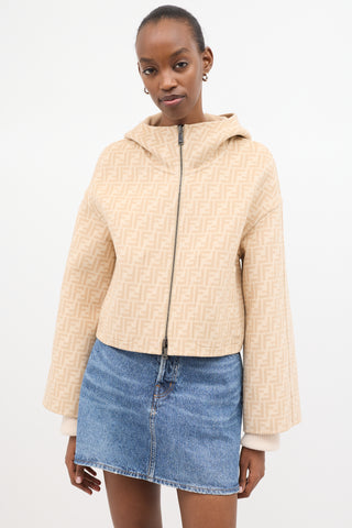 Fendi Wool FF Reversible Jacket