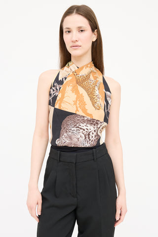 Ferragamo Animal Scarf