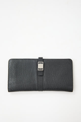 Ferragamo Leather Long Wallet