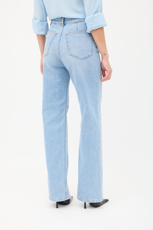 Filippa K Light Wash Eliza High Waisted Jeans