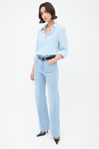 Filippa K Light Wash Eliza High Waisted Jeans