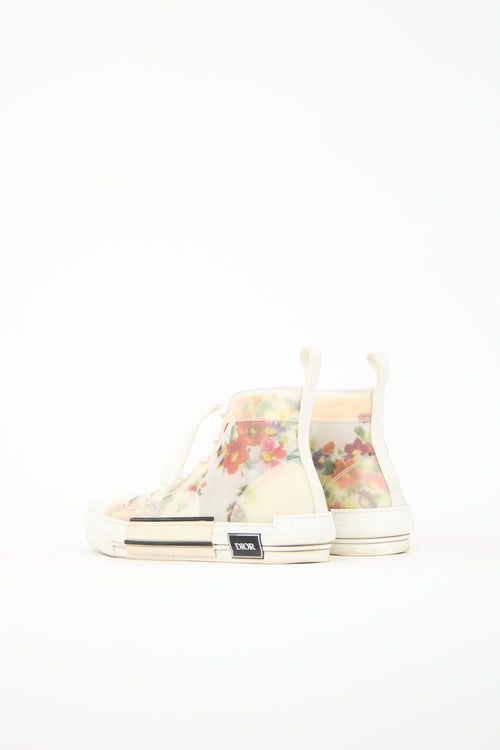 Dior Oblique B23 Flowers Sneaker