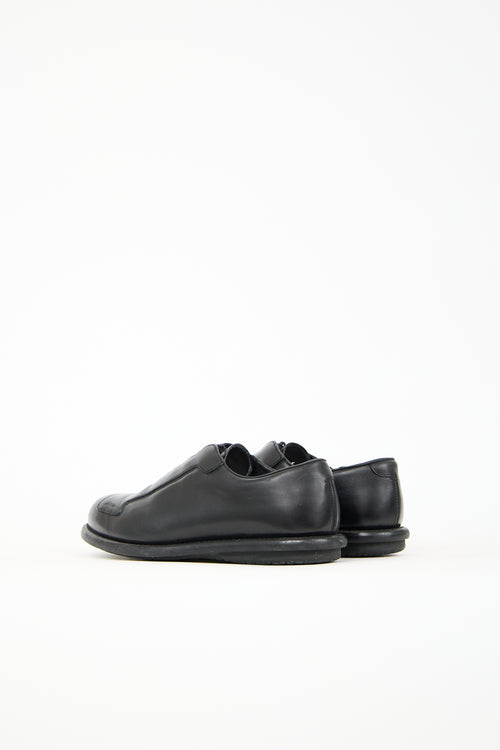 Prada Leather Oxford Sneaker