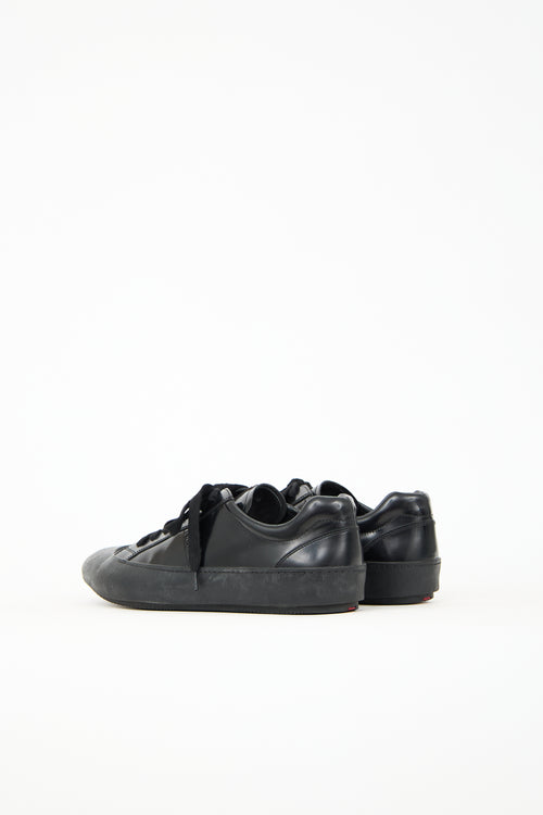 Prada Sport Leather Cap Toe Sneaker