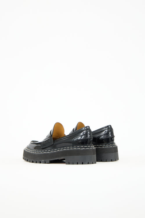 Proenza Schouler Leather Lug Sole Loafer