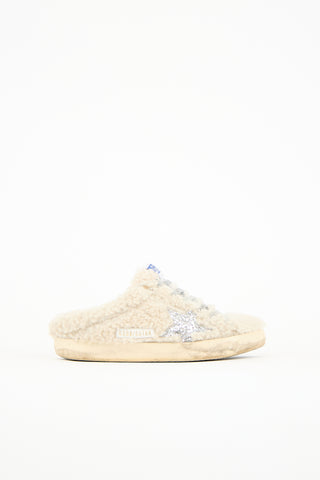 Golden Goose Sherpa Superstar Sabot Mule