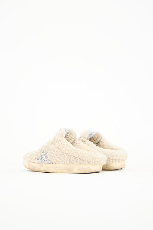 Golden Goose Sherpa Superstar Sabot Mule