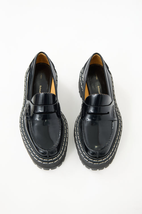 Proenza Schouler Leather Lug Sole Loafer