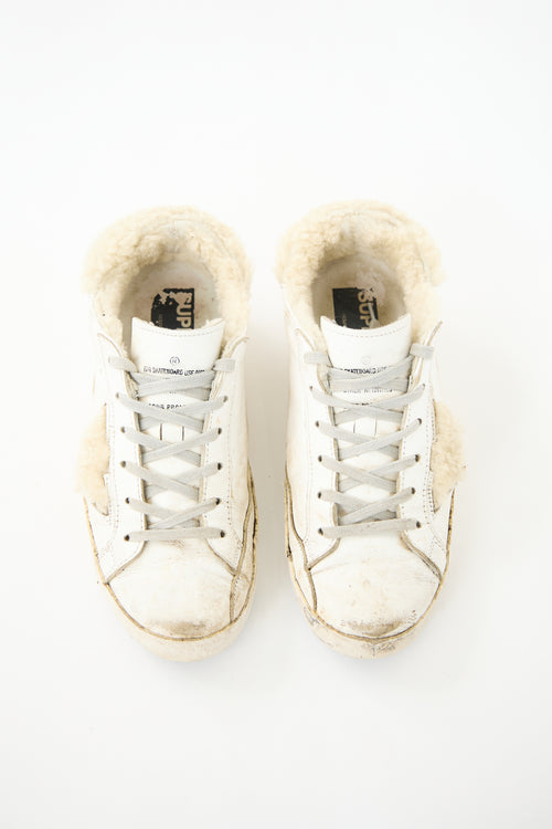 Golden Goose Leather Superstar Sneaker