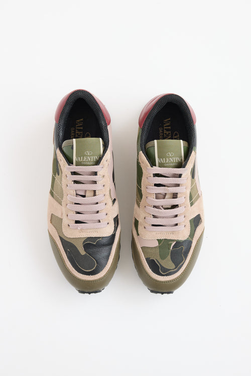 Camo Stud Sneaker