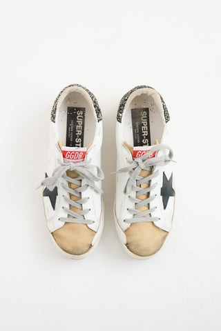 Golden Goose Leather Panelled Superstar Sneaker