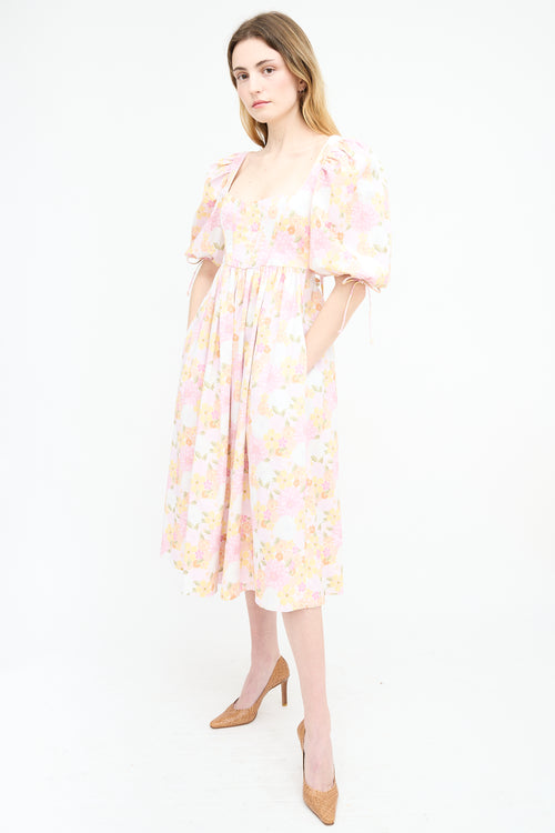 For Love 
Lemons Floral Carrie Midi Dress