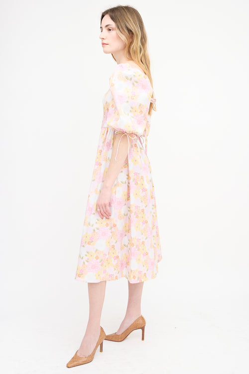 For Love 
Lemons Floral Carrie Midi Dress